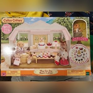 BNIB Calico Critter Cake Shop